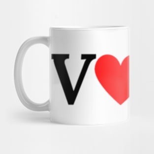 Vote Love, Vote, Election, Election Day Mug